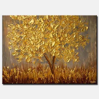 canvas print - The Golden Tree