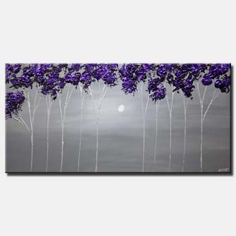 Landscape painting - Purple Scent