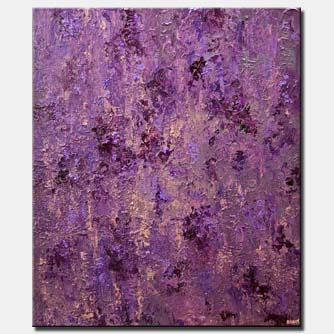 Abstract painting - Grapes