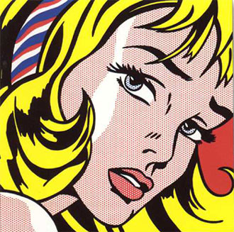 pop art by Roy Lichtenstein