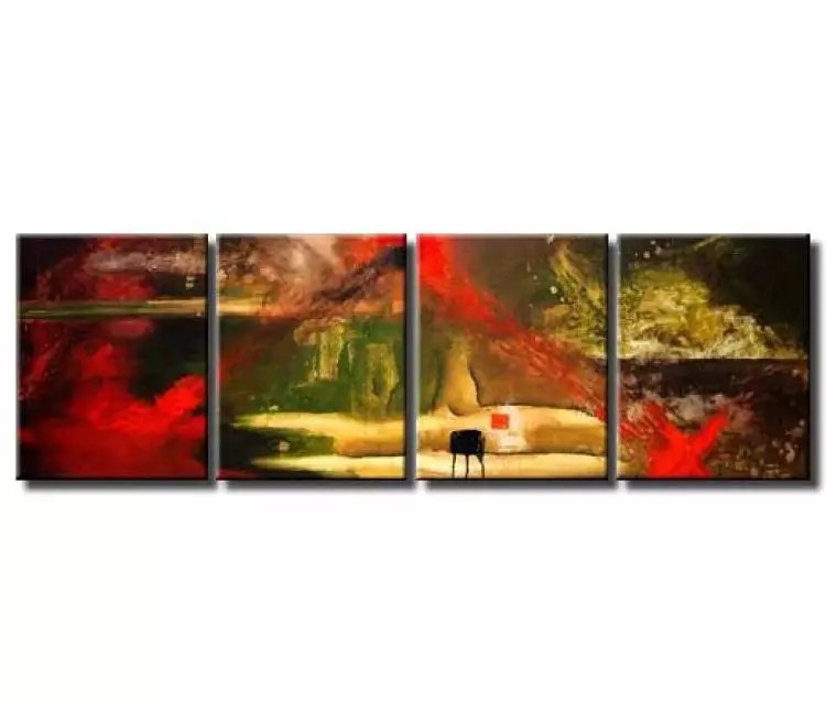 abstract painting - multi panel abstract