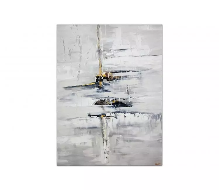 minimalist painting - contemporary abstract art on canvas original textured minimalist painting modern art