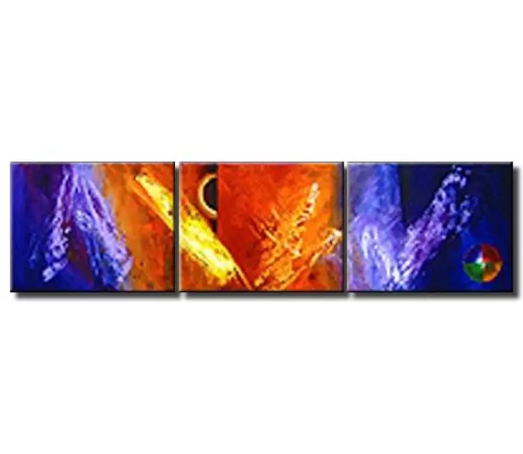 abstract painting - contemporary colorful abstract art wall painting on canvas for modern living room and home decor