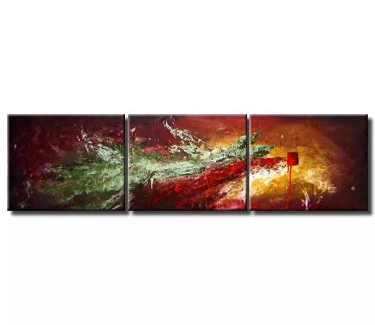 cosmos painting - modern abstract Art energetic painting on canvas large dynamic Abstract painting original contemporary art