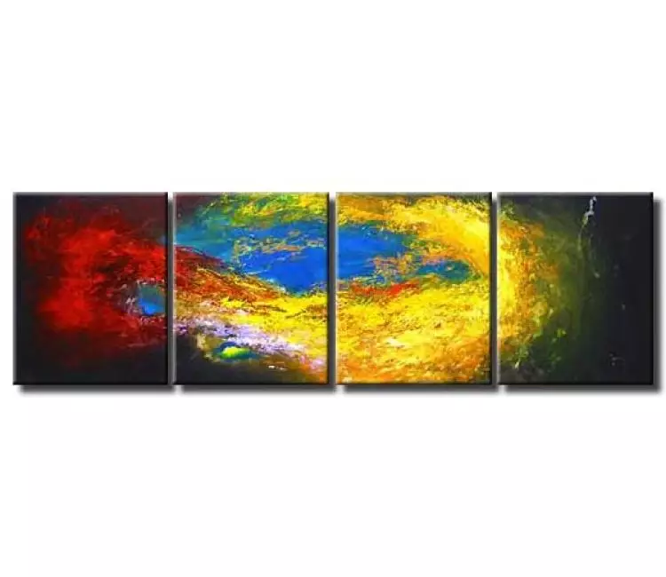 abstract painting - modern abstract Art energetic painting on canvas large dynamic Abstract painting original contemporary art