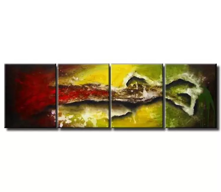 abstract painting - modern abstract Art energetic painting on canvas large dynamic Abstract painting original contemporary art