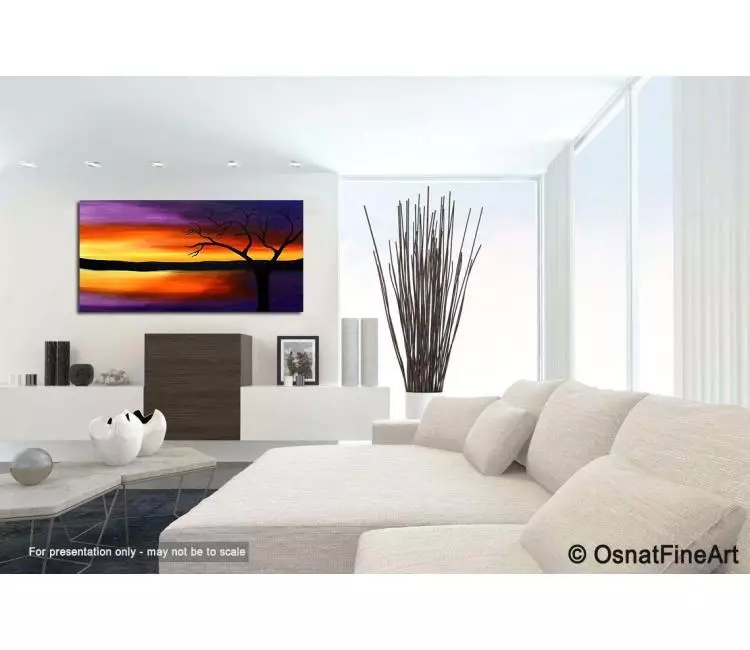 landscape paintings - living room 5