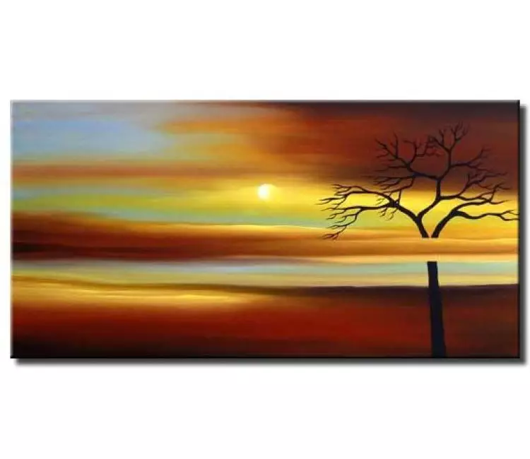 landscape painting - modern abstract landscape art for living room bedroom original contemporary landscape abstract neutral painting