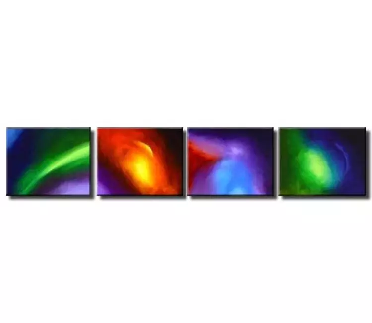 abstract painting - colorful contemporary abstract art large original painting canvas wall art for office living room