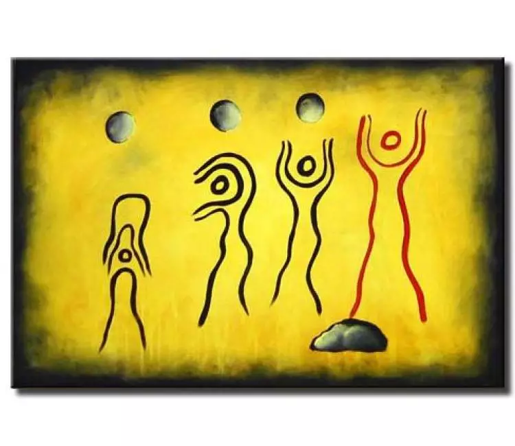 abstract painting - modern wall art evolution