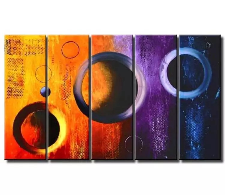 geometric painting - contemporary geometric abstract art large original abstract painting on canvas for living room office bedroom
