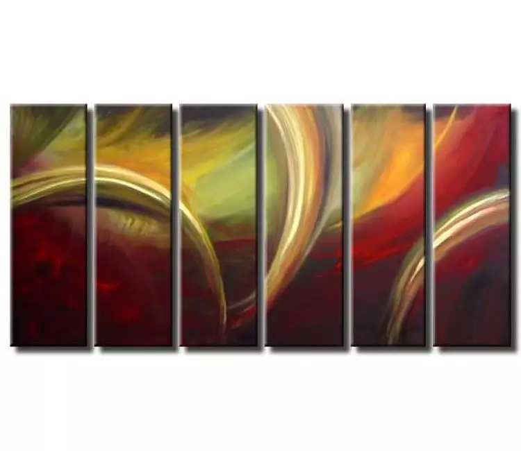 arcs painting - large canvas art signs of time