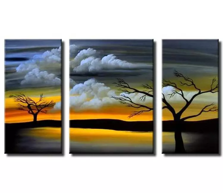 landscape paintings - clouds painting