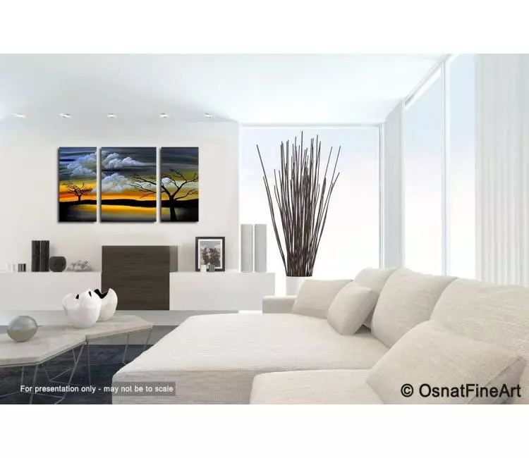 landscape paintings - living room 4