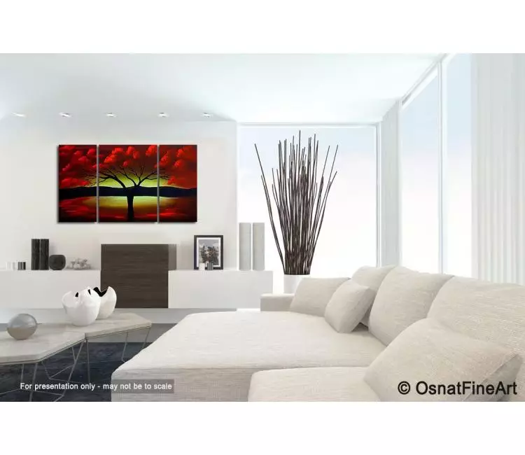 landscape paintings - living room 4