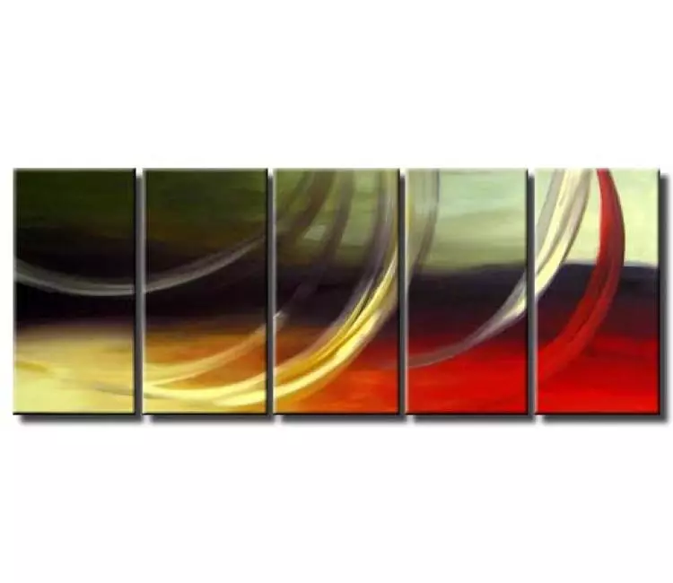 arcs painting - abstract wall art original large abstract painting on canvas contemporary custom abstract art for home decor
