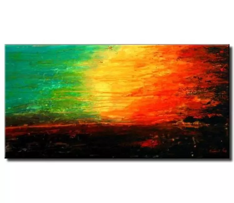 abstract painting - colorful contemporary abstract art original large simple abstract paintings on canvas for your home decor