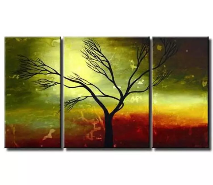 landscape painting - abstract landscape painting for bedroom living room office and wall decor original contemporary canvas art