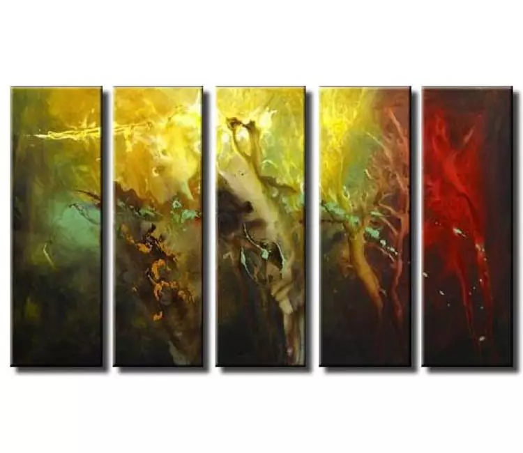 original large abstract painting contemporary abstract art for living room office home decor