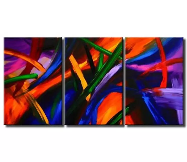 abstract painting - colorful contemporary abstract art for living room original large abstract paintings for home decor office and living room