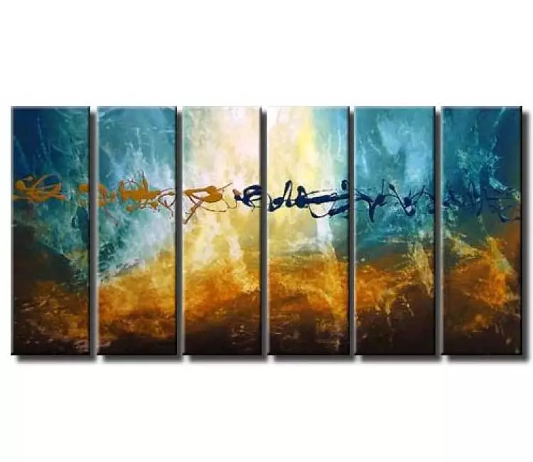 abstract painting - large home decor painting