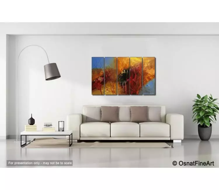 fluid painting - living room 2
