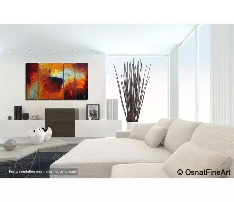 dune painting - living room 4