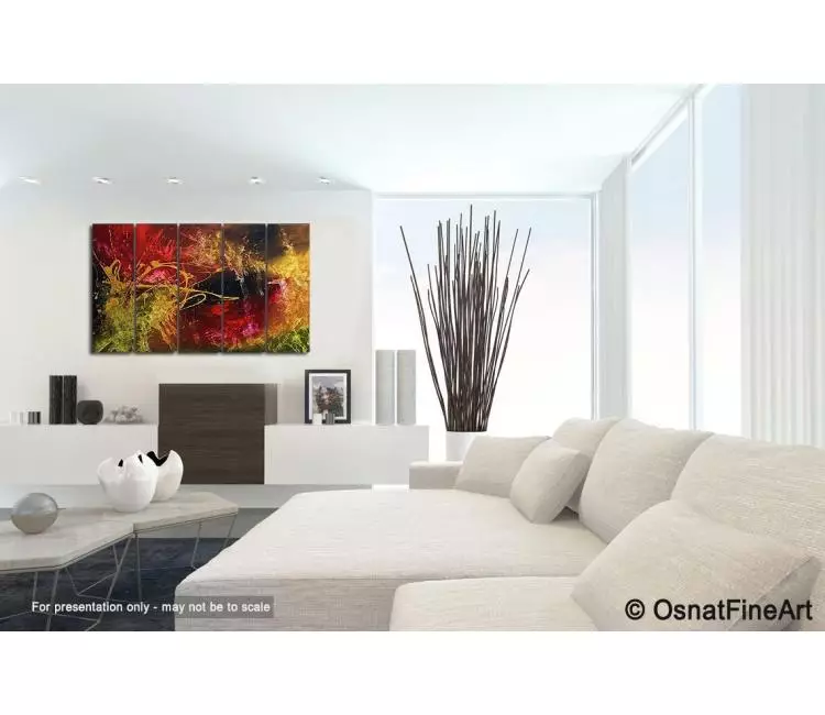dune painting - living room 4