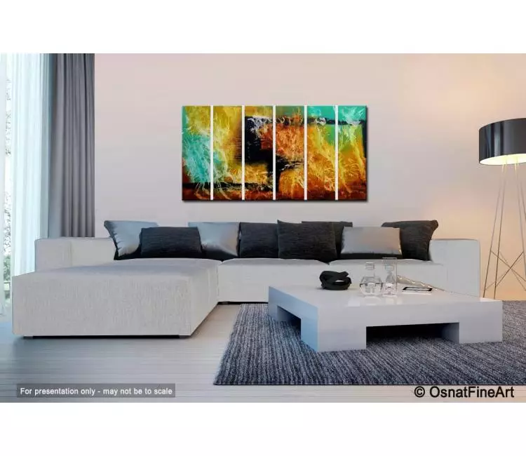 dune painting - living room 3