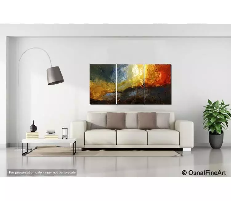 dune painting - living room 2