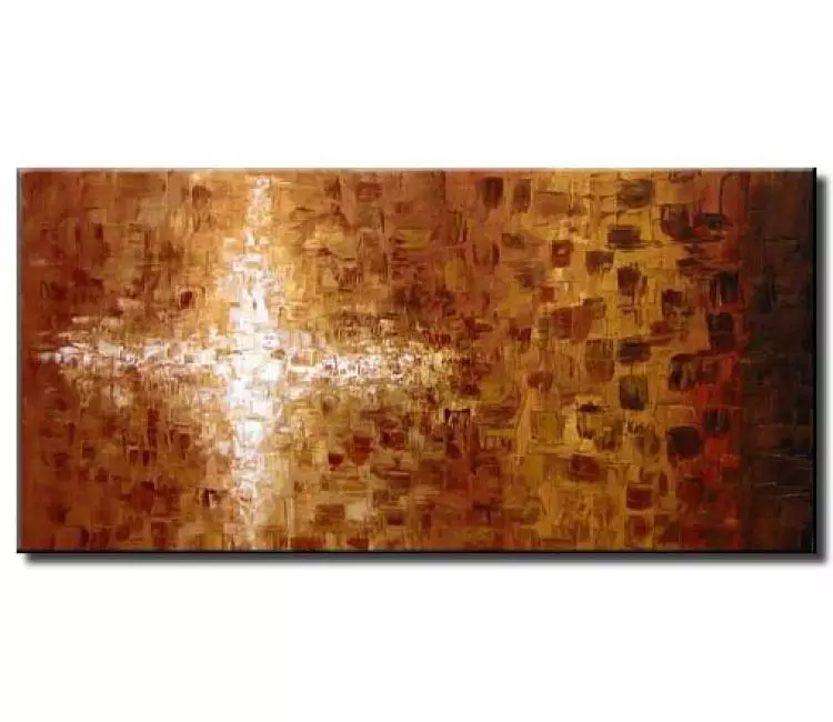abstract painting - original modern cross abstract painting on canvas neutral textured decorative art for living room