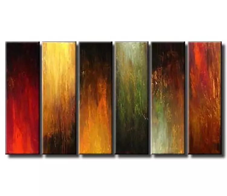 abstract painting - big original colorful abstract art on canvas modern wall art decor for living room