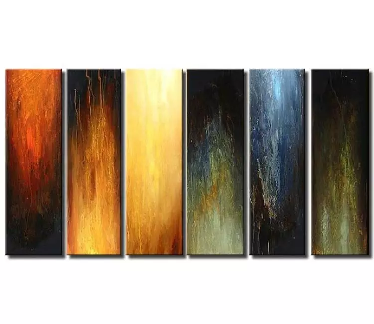abstract painting - beautiful big modern abstract art on canvas textured  original colorful wall art