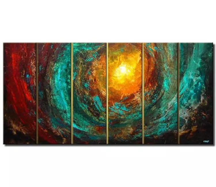 abstract painting - extra large modern abstract painting on canvas for living room big modern wall art