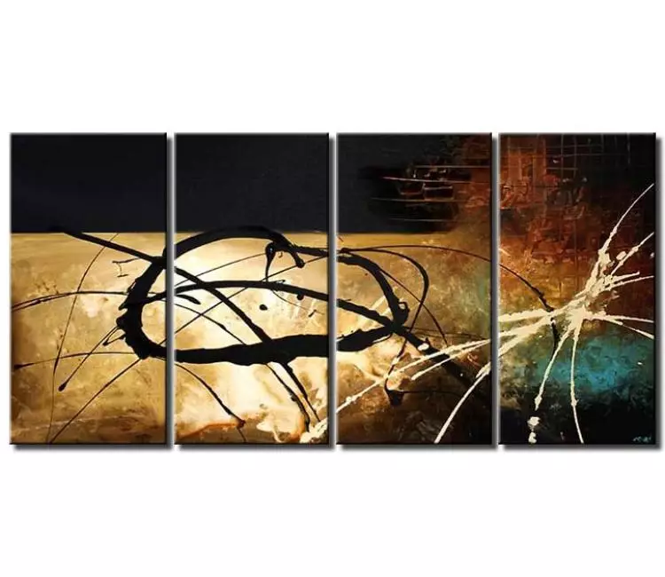 abstract painting - large modern modern wall art abstract painting on canvas big neutral living room wall art
