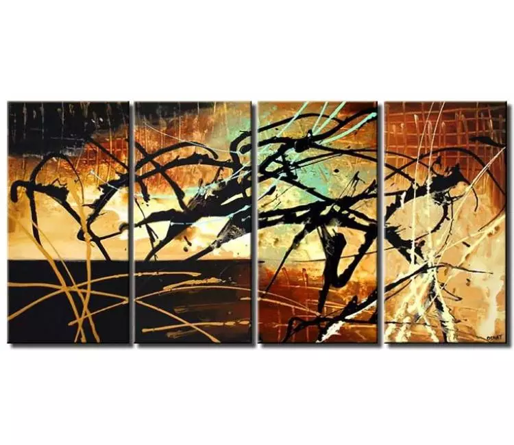 abstract painting - large modern wall painting original canvas art textured contemporary neutral wall art