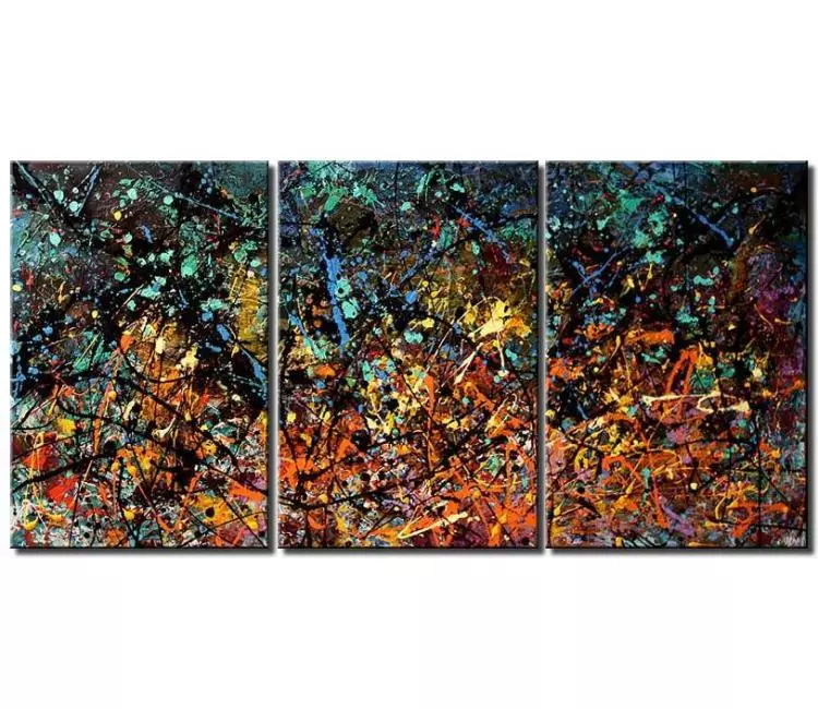 abstract painting - large modern abstract painting on canvas original textured big living room office wall art