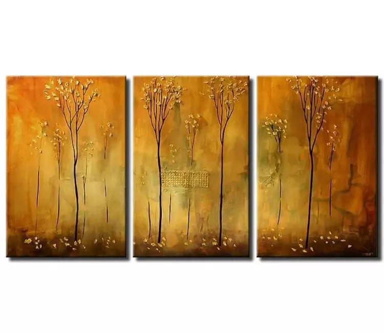 landscape paintings - big abstract wall art large abstract trees painting on canvas modern multi panel minimalist art