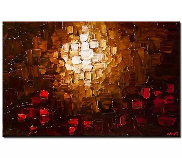 geometric painting - modern abstract palette knife painting on canvas original 3d art acrylic painting contemporary minimalist art