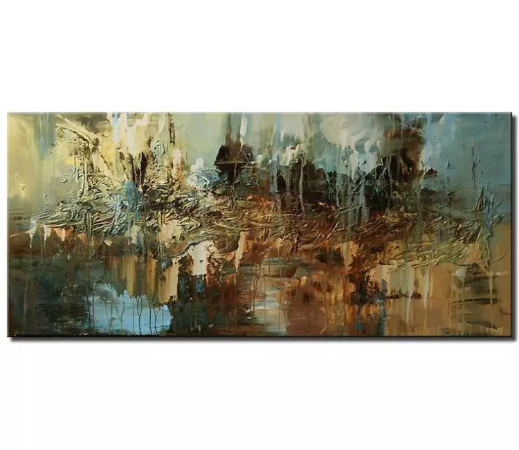 print on canvas - canvas print of large contemporary painting