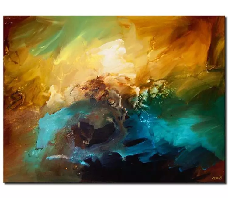 print on canvas - canvas print of contemporary art modern wall painting