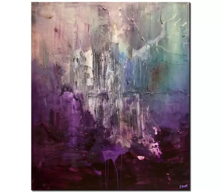 print on canvas - canvas print of purple art home decor