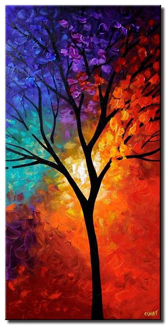 Abstract Painting - Tree of Life
