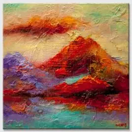Landscape painting - The Mountain