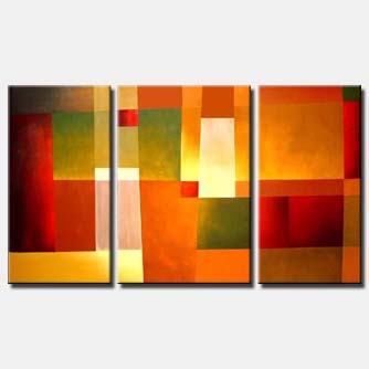 abstract painting - Composition
