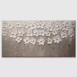 Floral painting - When the Spring Comes