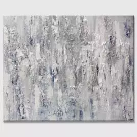 Abstract painting - Winter Warmth