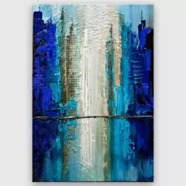 Cityscape painting - As Above So Below