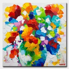 Floral painting - Wild Summer