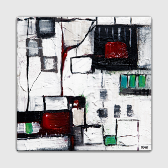 Abstract painting - Back To Square One